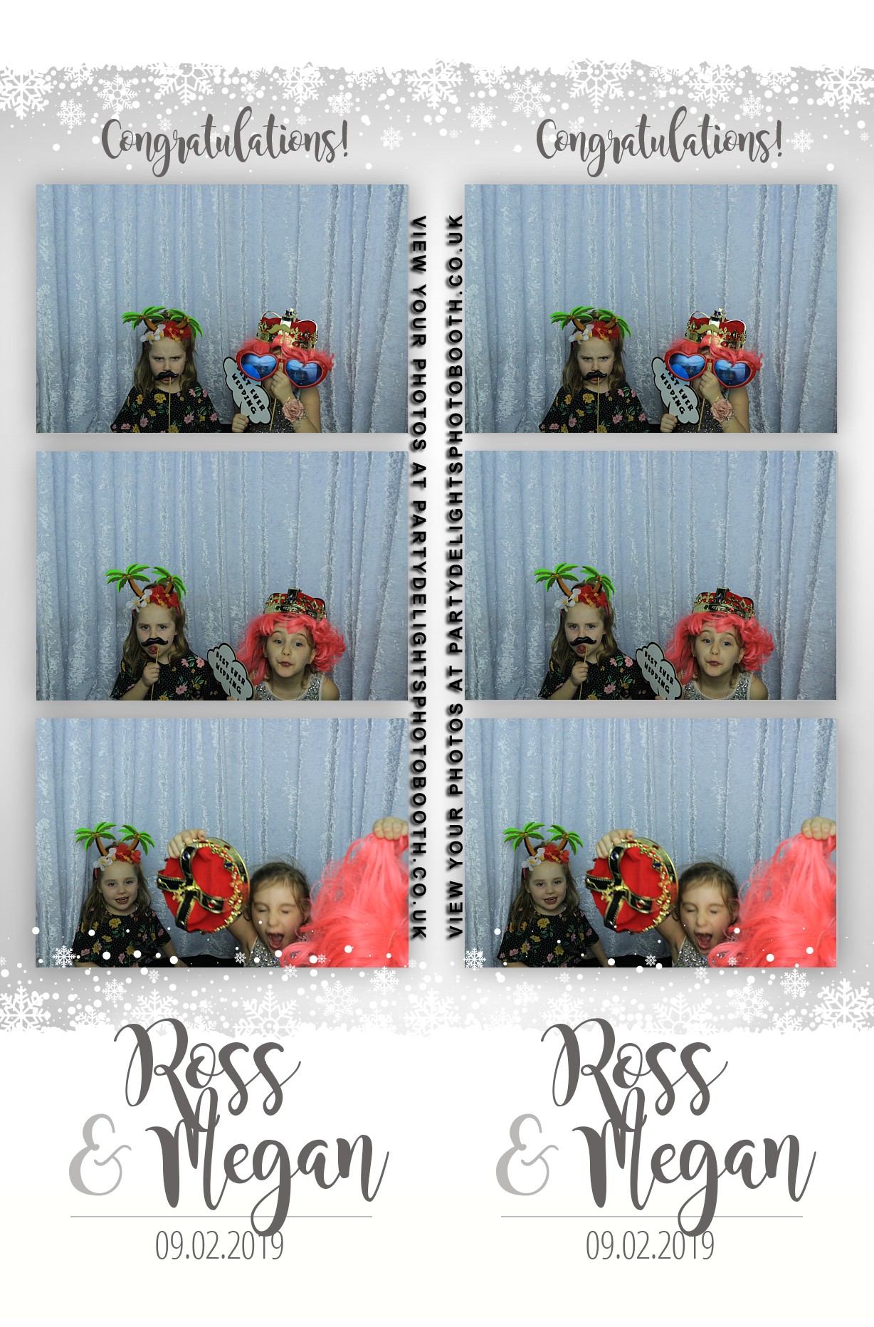 Ross and Megan’s Wedding - Prints | View more photos from the event at gallery.partydelightsphotobooth.co.uk/u/PartyDelightsPhotoBooth/Ross-and-Megan’s-Wedding-Prints